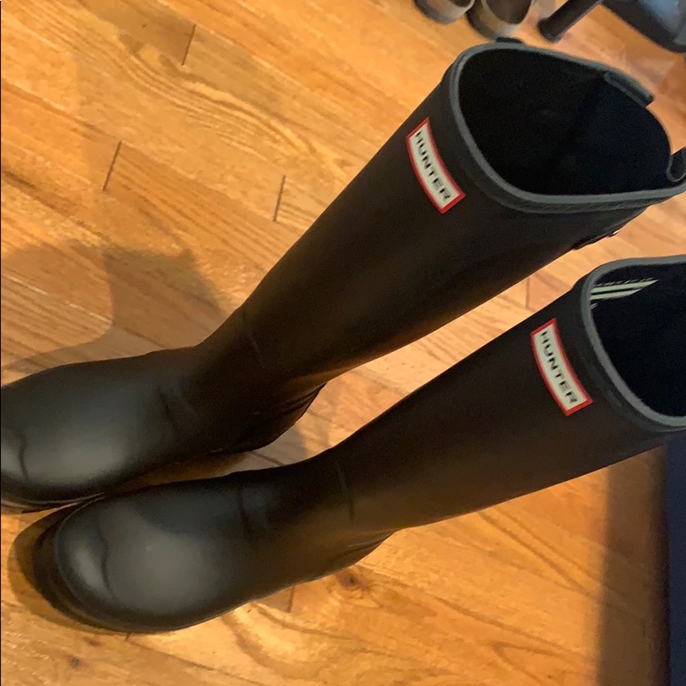 Hunter Tall Wide Calf Rain Boots